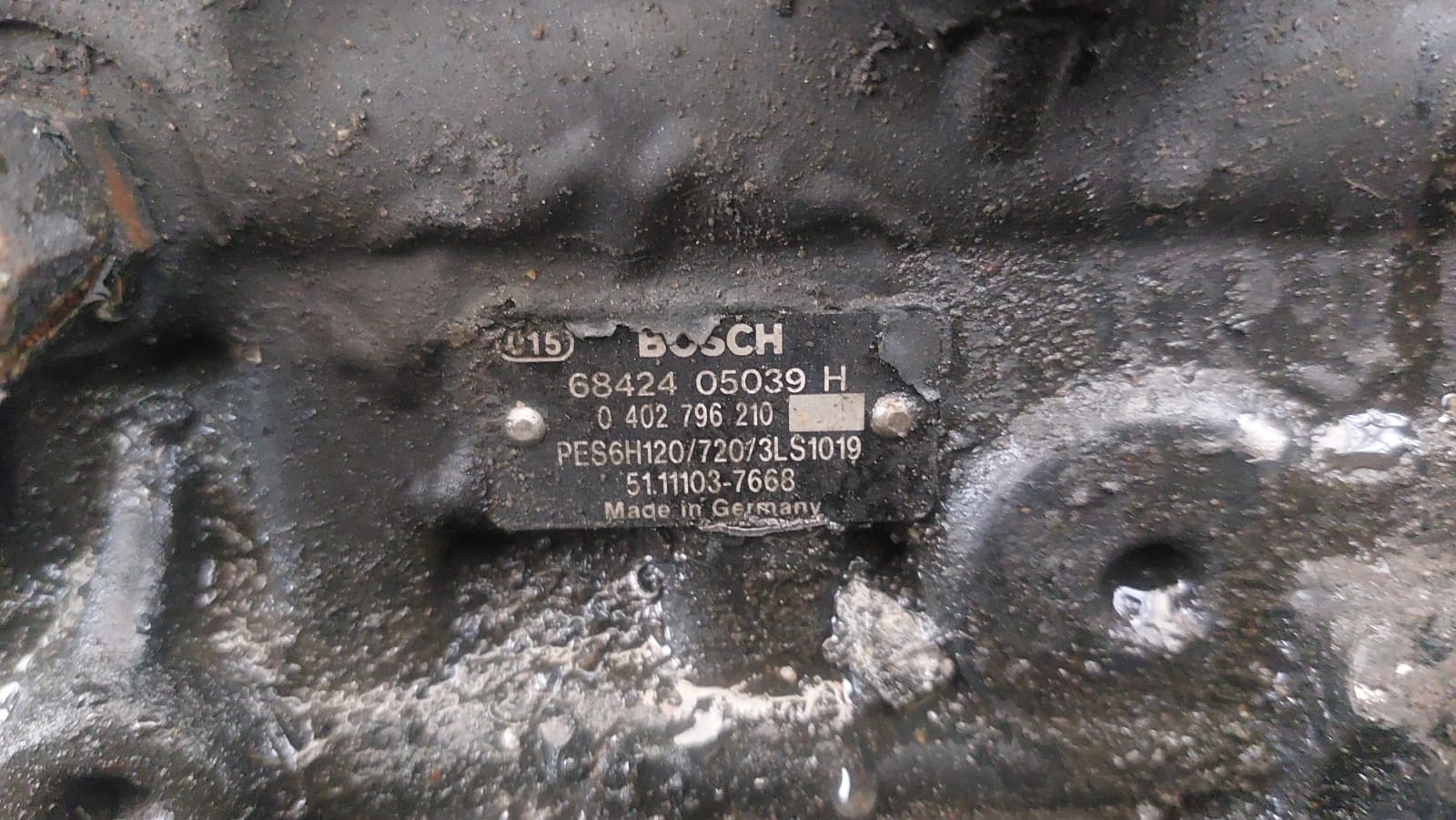 ТНВД man 2866 топливный насос